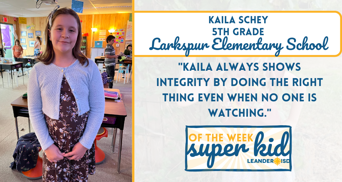 Super Kid of the Week: Sept. 7, 2023