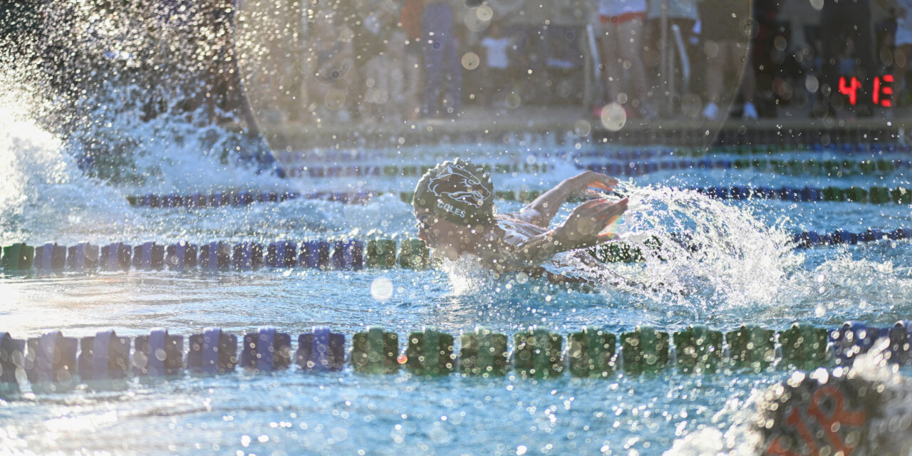 #1LISD Schools Compete in Swimming Tri-Meet