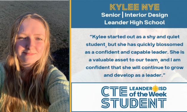 CTE Student of the Week: Oct. 10, 2023