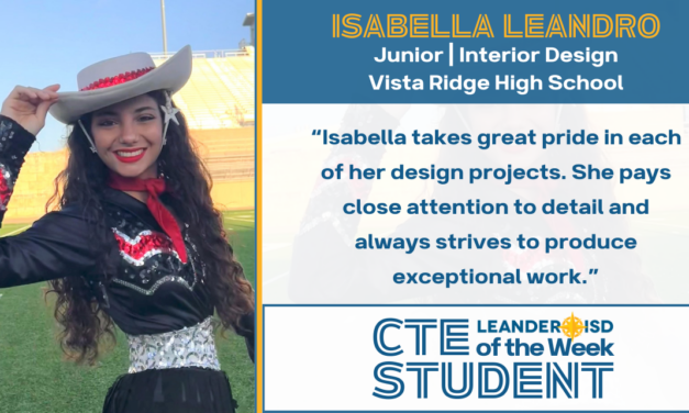 CTE Student of the Week: Oct. 24, 2023