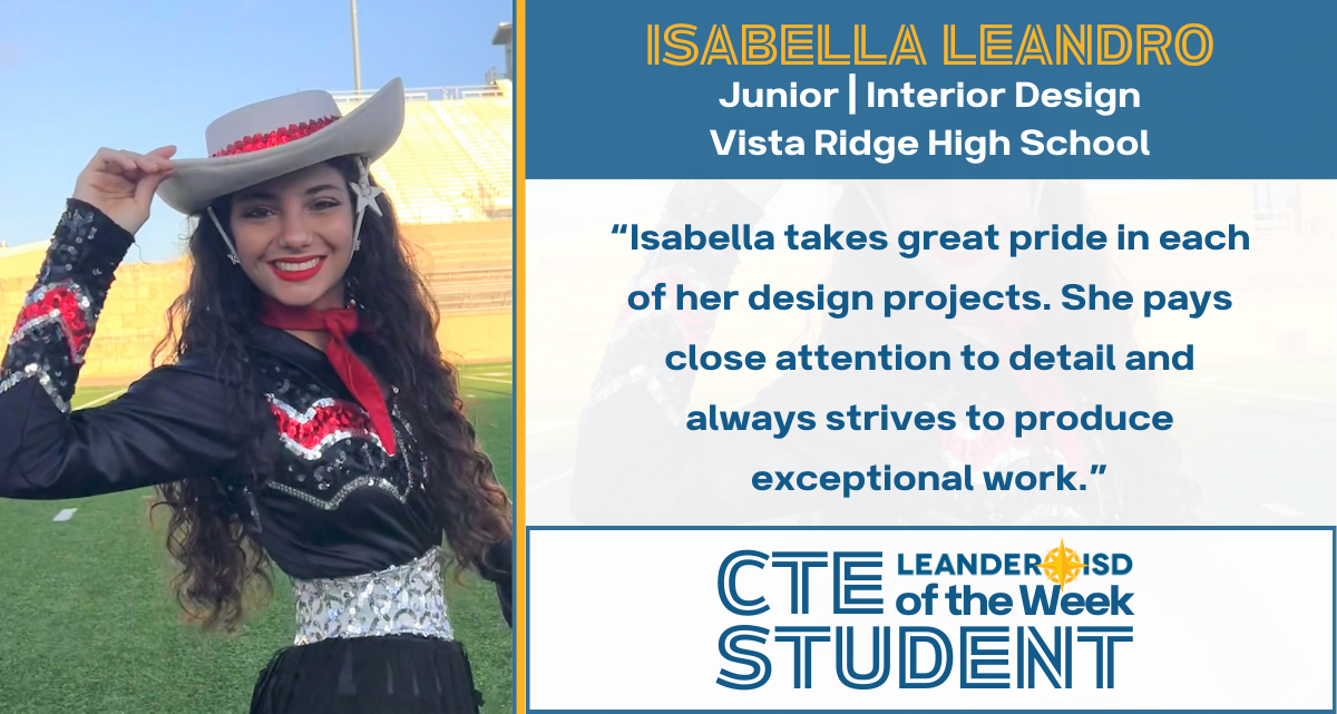 CTE Student of the Week: Oct. 24, 2023