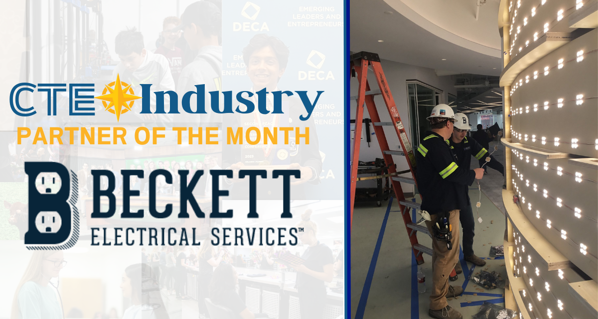 CTE Industry Partner of the Month: Beckett Electrical Services