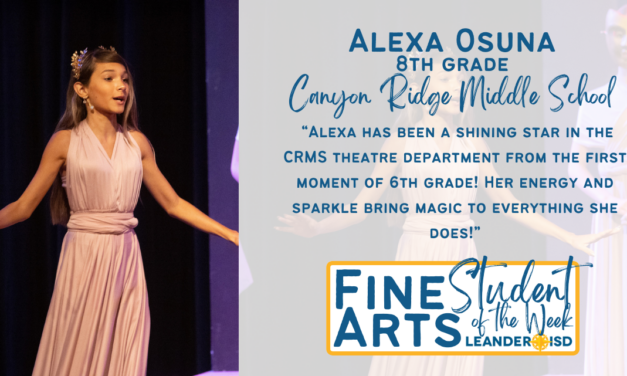 Fine Arts Student of the Week: Oct. 13, 2023