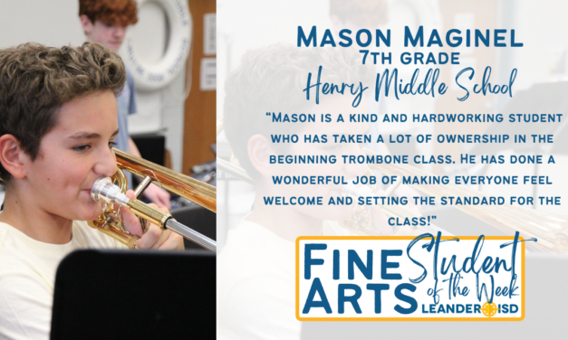 Fine Arts Student of the Week: Oct. 18, 2023