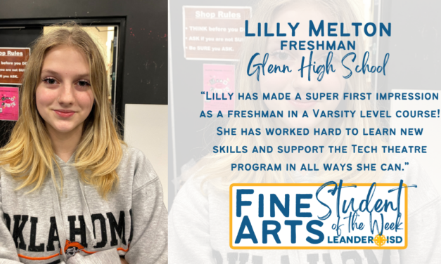 Fine Arts Student of the Week: Oct. 27, 2023