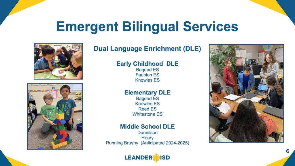 Emergent Bilingual Services