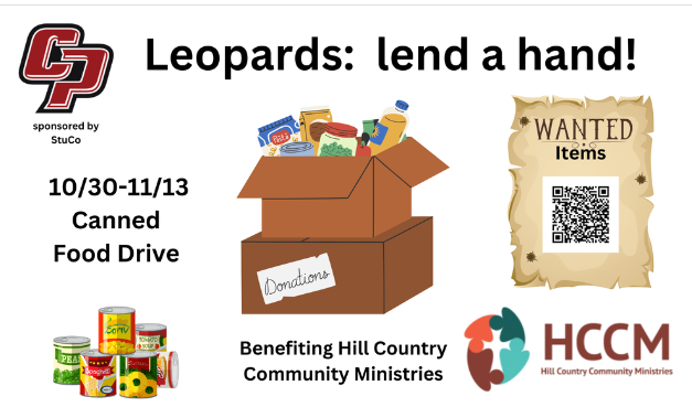 Student Council Food Drive