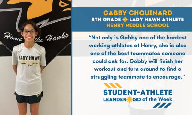 Student-Athlete of the Week: Oct. 23, 2023