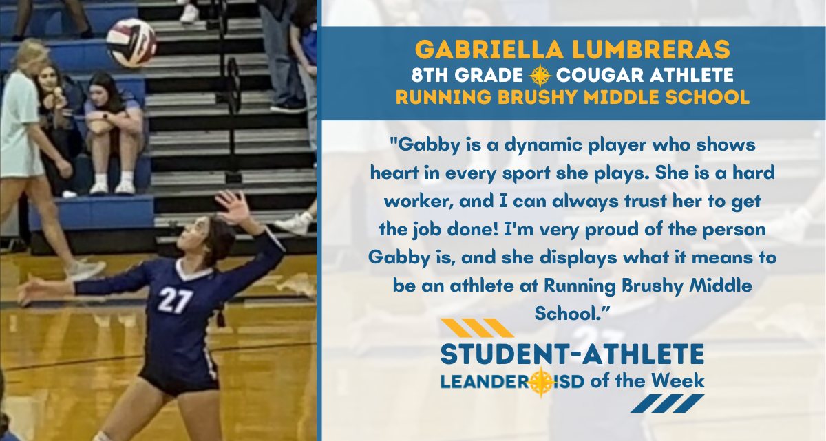 Student-Athlete of the Week: Oct. 30, 2023