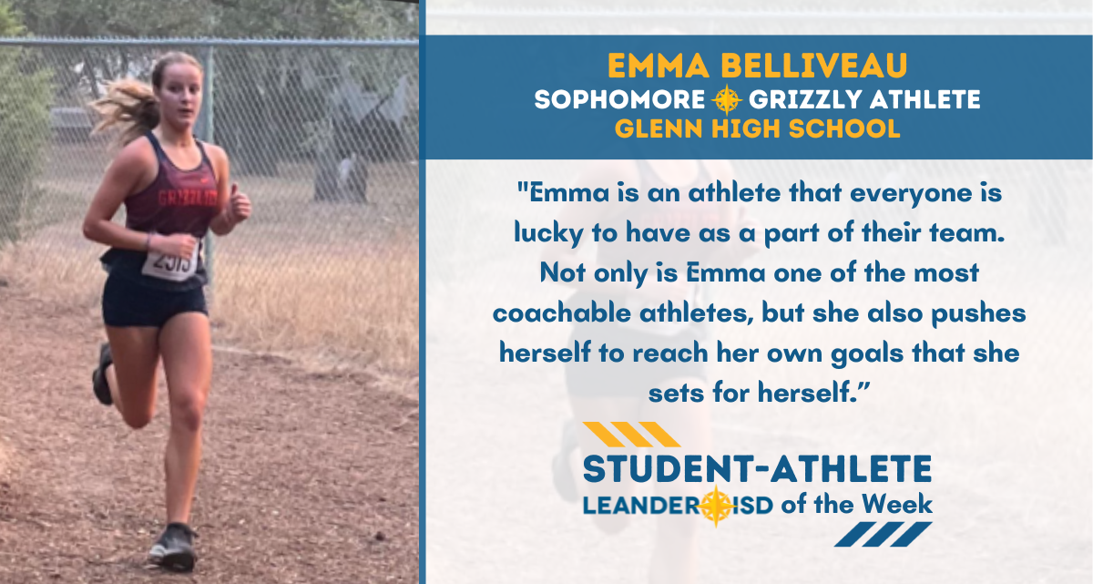 Student-Athlete of the Week: Oct. 9, 2023