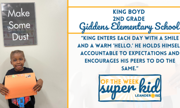 Super Kid of the Week: Oct. 12, 2023