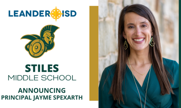 Leander ISD Welcomes Jayme Spexarth as Principal of Stiles Middle School