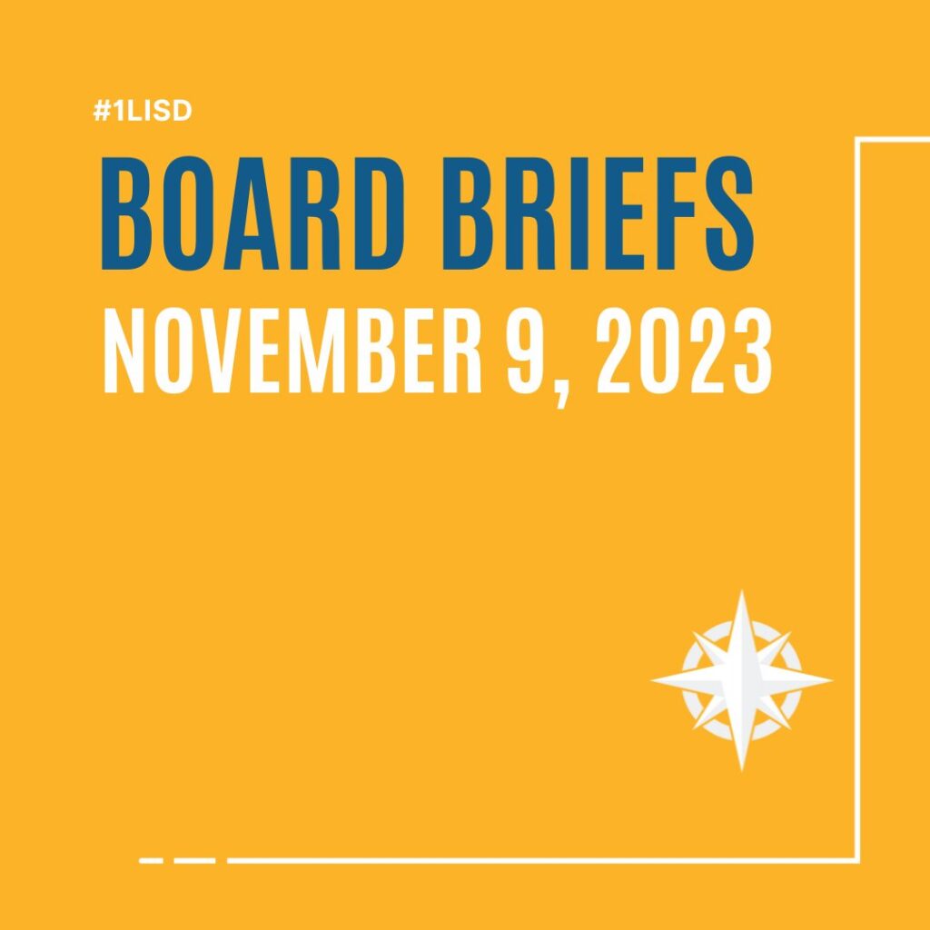 Board Briefs. Nov. 9, 2023