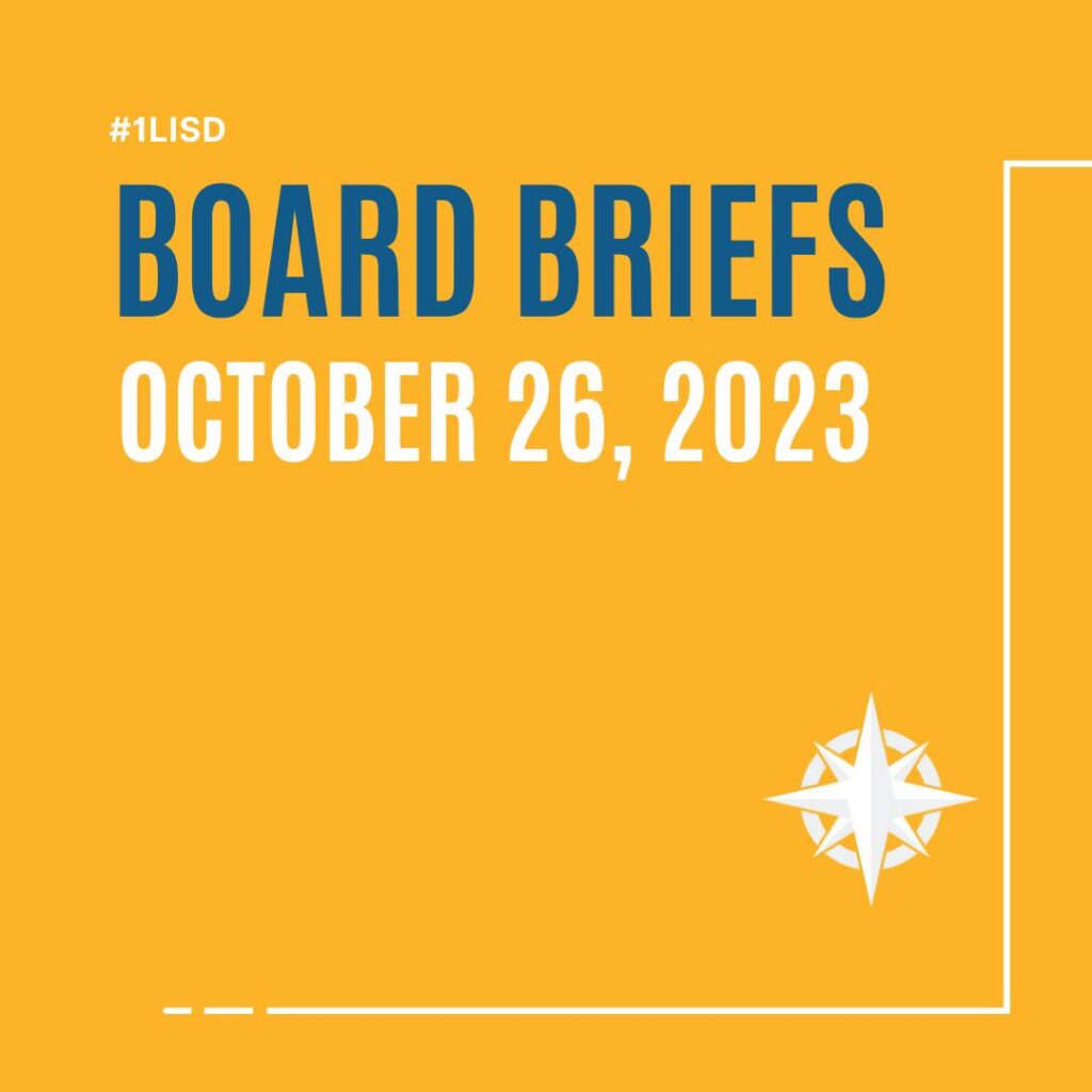 Board Briefs Oct. 26, 2023
