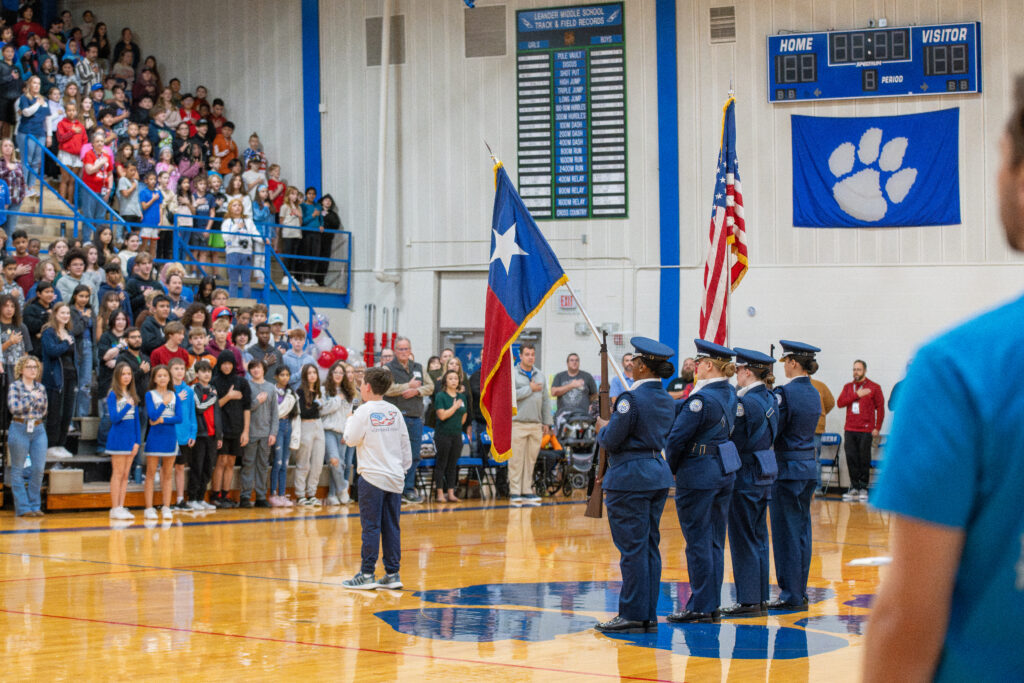 Leander MS Veterans Day