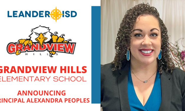 LISD Welcomes Grandview Hills Elementary Principal