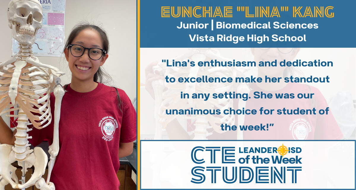 CTE Student of the Week: Jan. 9, 2024