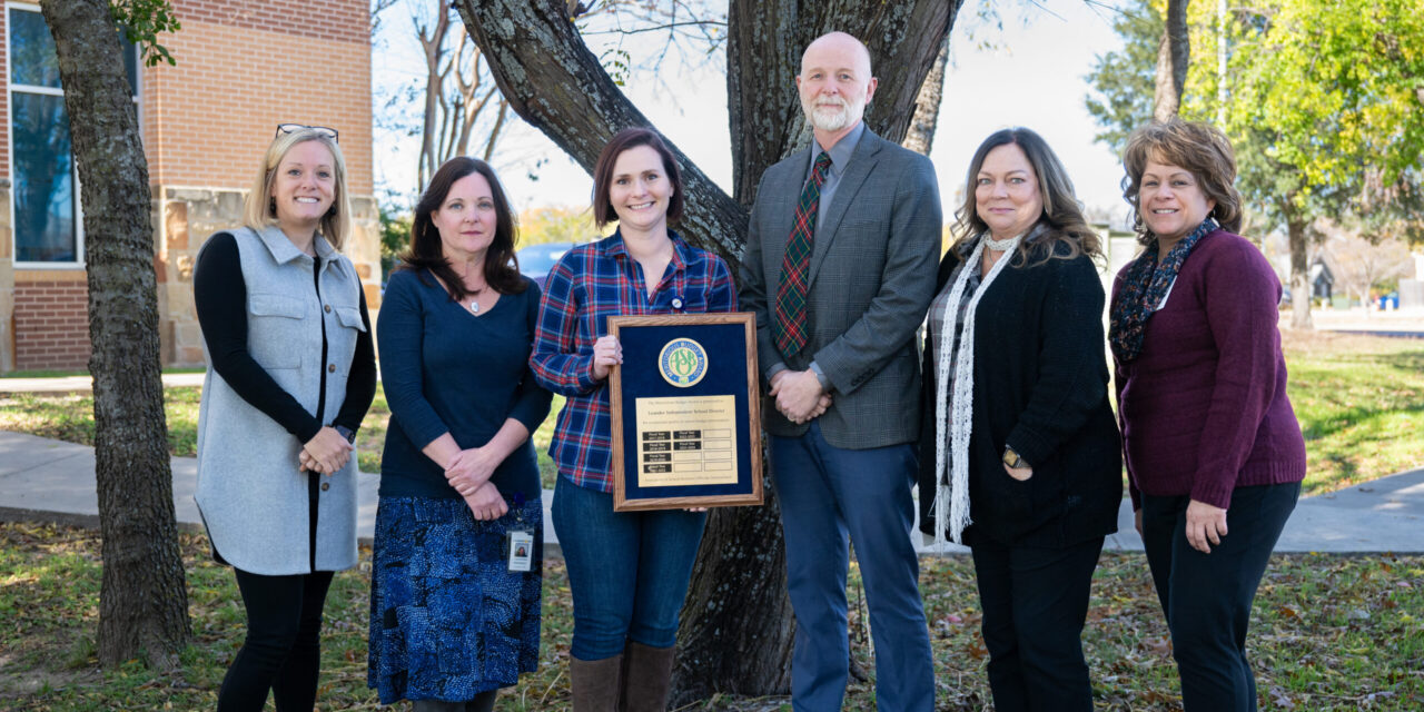 Leander ISD Finance Department Receives Meritorious Budget Award
