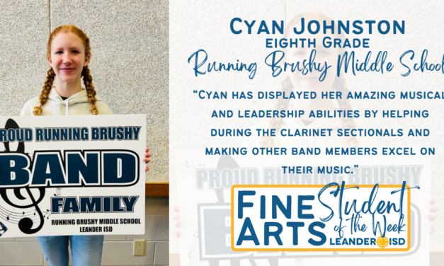 Fine Arts Student of the Week: Dec. 8, 2023