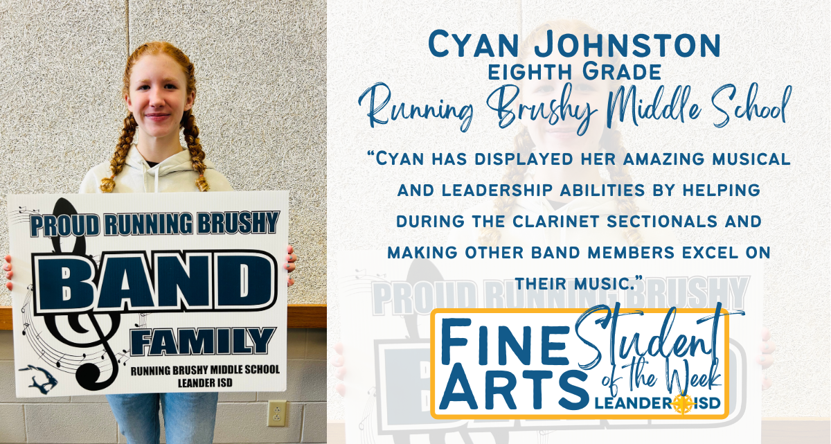 Fine Arts Student of the Week: Dec. 8, 2023