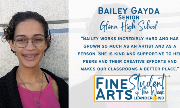 Fine Arts Student of the Week: Dec. 15, 2023