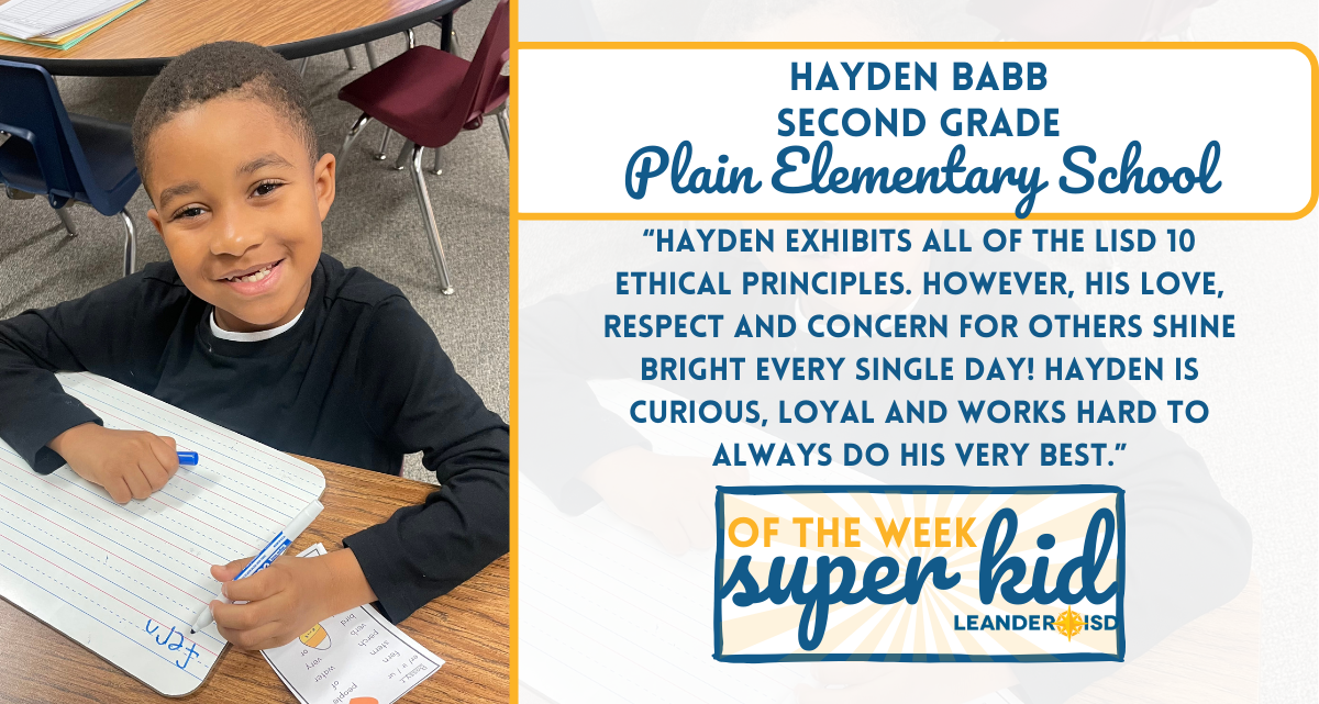 Super Kid of the Week: Feb. 1, 2024