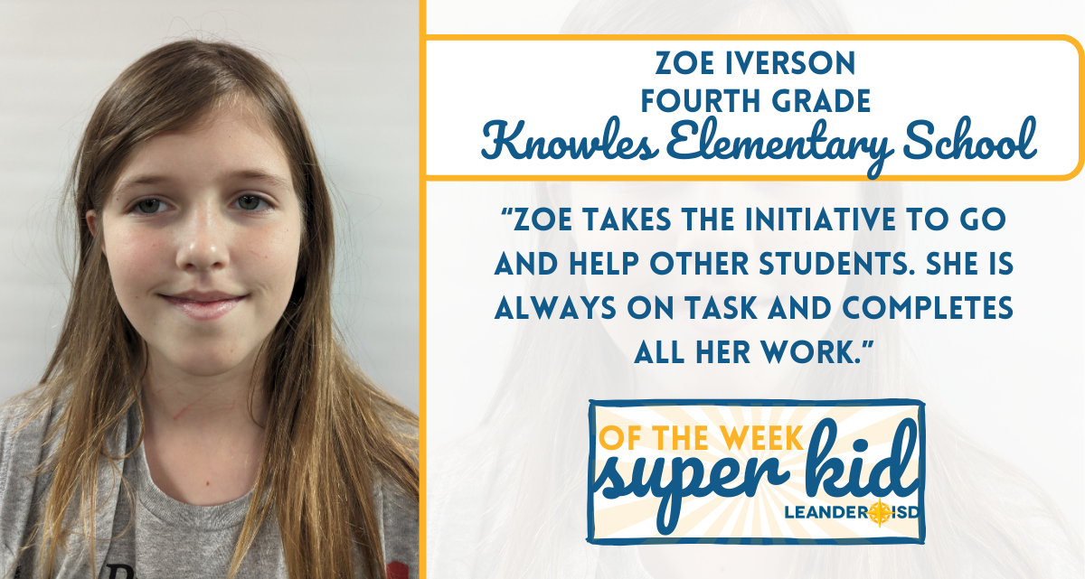 Super Kid of the Week: Dec. 14, 2023