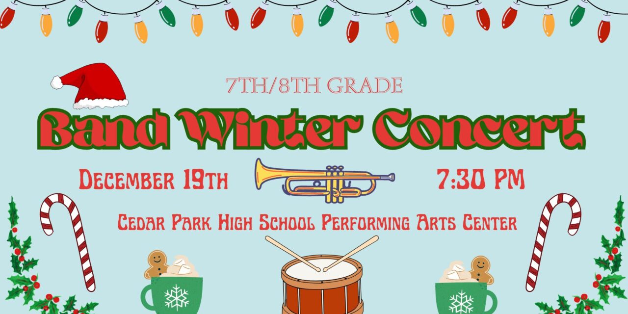 7th/8th Grade Band Winter Concert