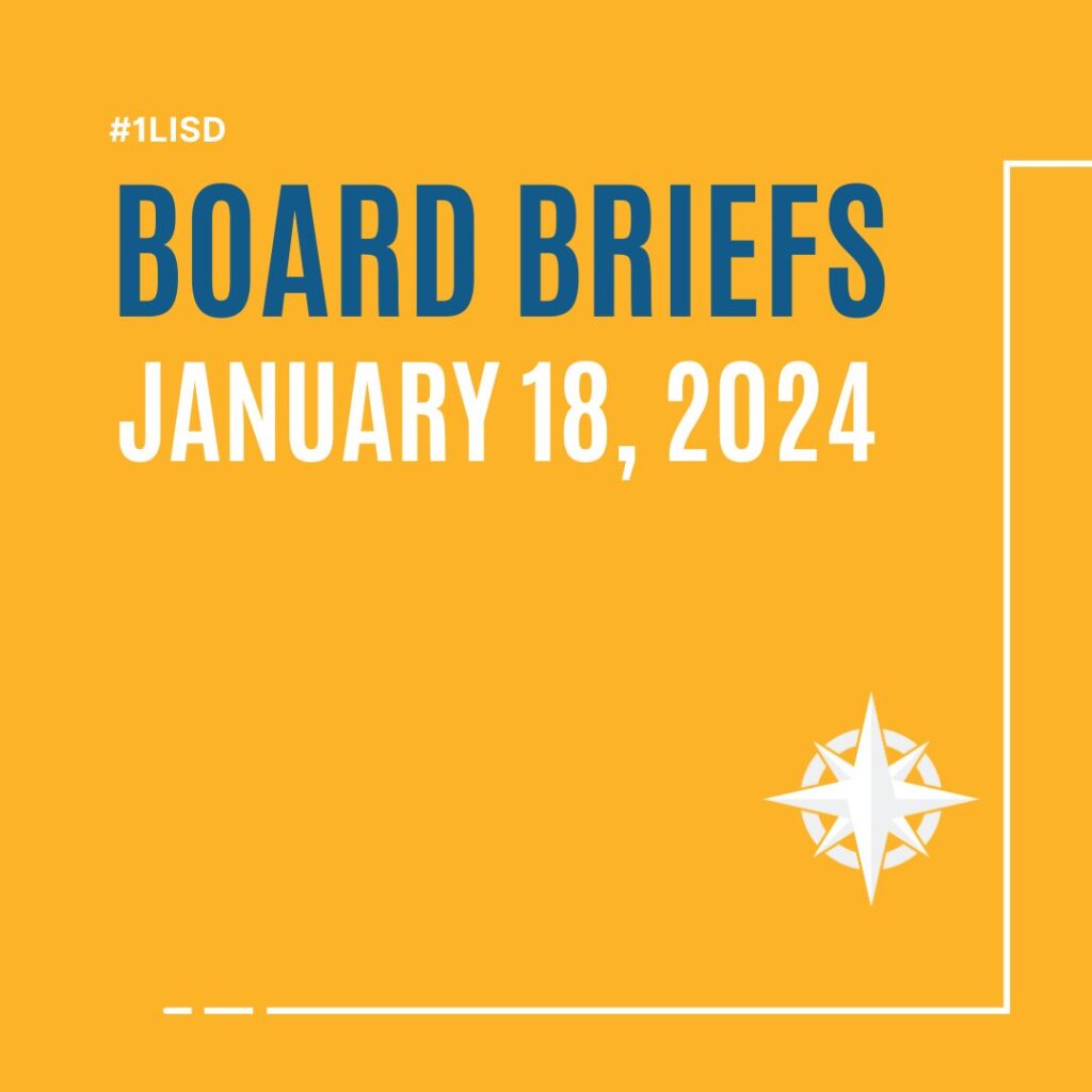 Board Briefs Jan. 18, 2024