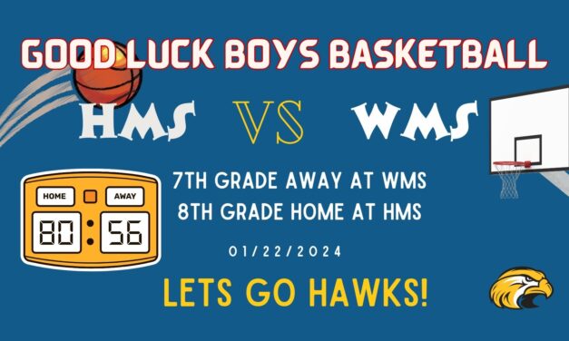 Good Luck Boys Basketball