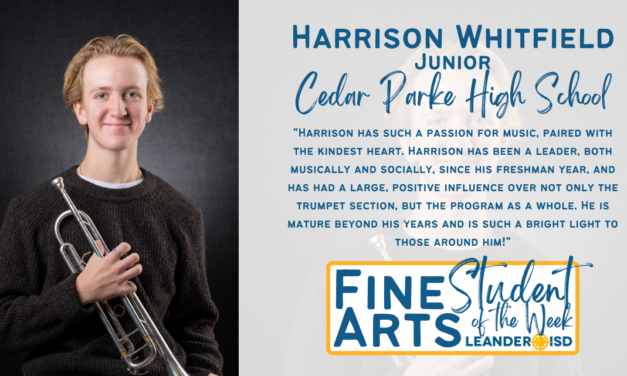 Fine Arts Student of the Week: March 1, 2024