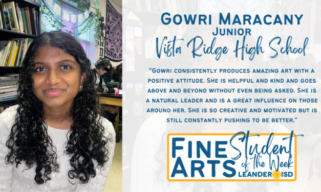 Fine Arts Student of the Week: Feb. 9, 2024