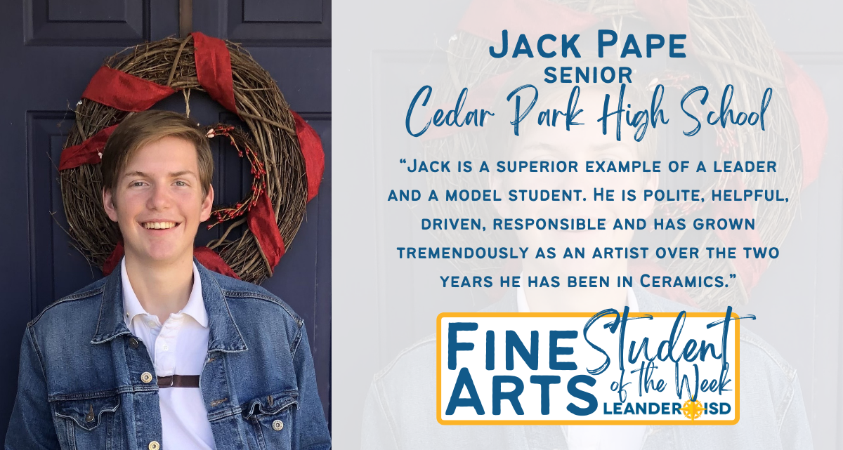 Fine Arts Student of the Week: Feb. 16, 2024