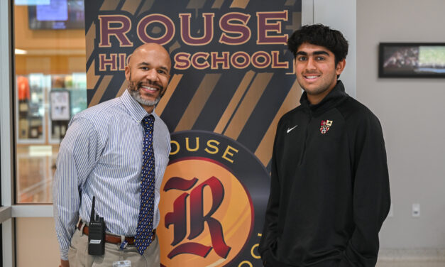 Rouse Student Earns Perfect SAT Score
