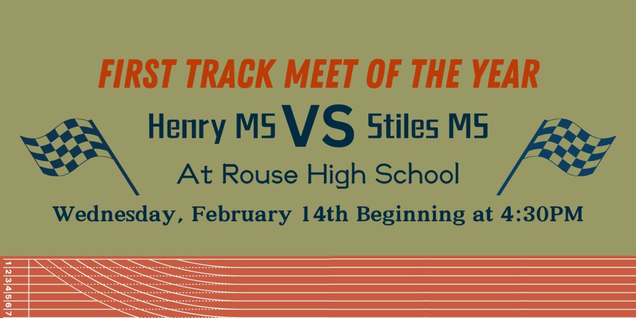 First Track Meet of the Year