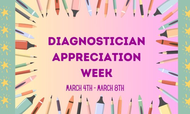 School Diagnostician Appreciation Week