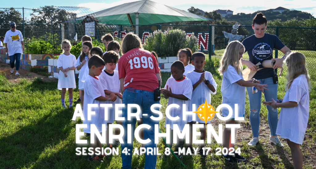 After-School Enrichment session 4: April 8 through May 17, registration ends March 31, 2024.