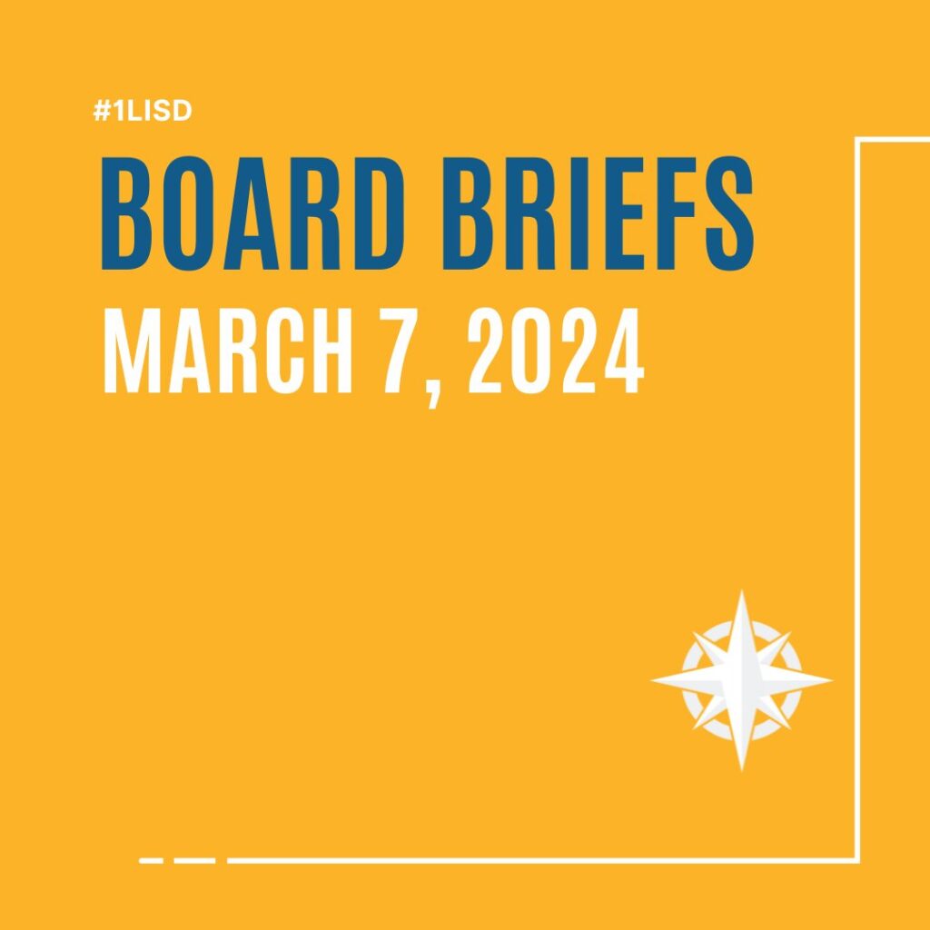 Board Briefs March 7, 2024