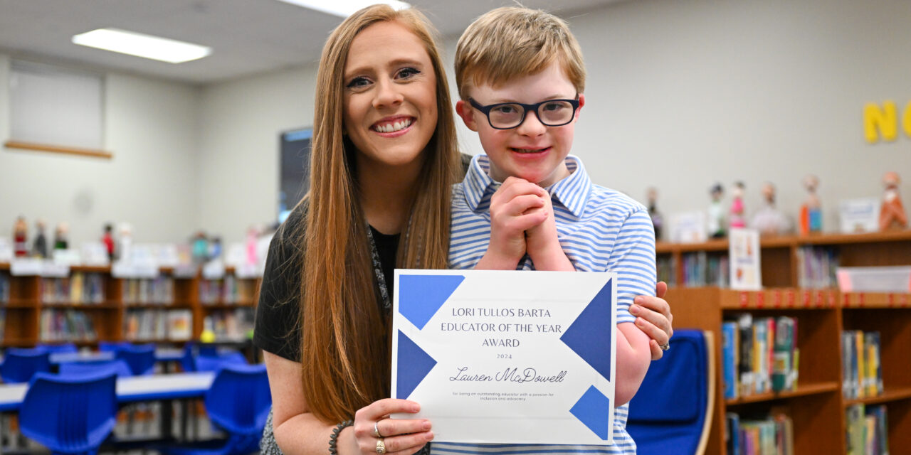 River Place Special Education Teacher Receives DSACT Outstanding Educator of the Year Award