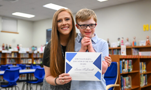 River Place Special Education Teacher Receives DSACT Outstanding Educator of the Year Award