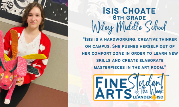 Fine Arts Student of the Week: March 8, 2024