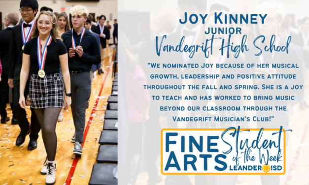 Fine Arts Student of the Week: March 22, 2024