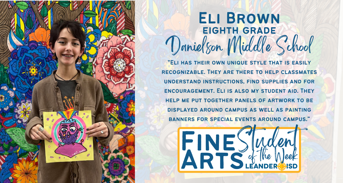 Fine Arts Student of the Week: March 29, 2024