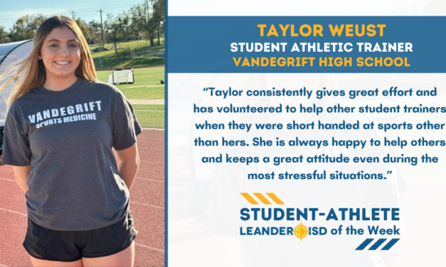 Student Athletic Trainer of the Week: March 25, 2024