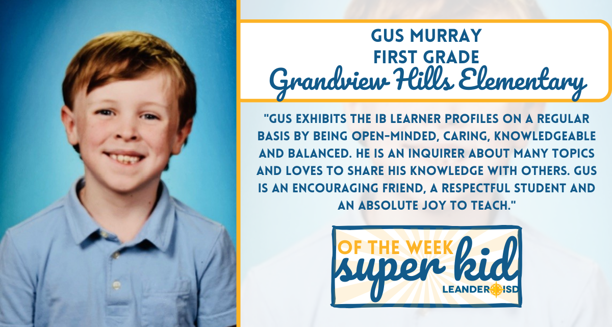 Super Kid of the Week: March. 28, 2024