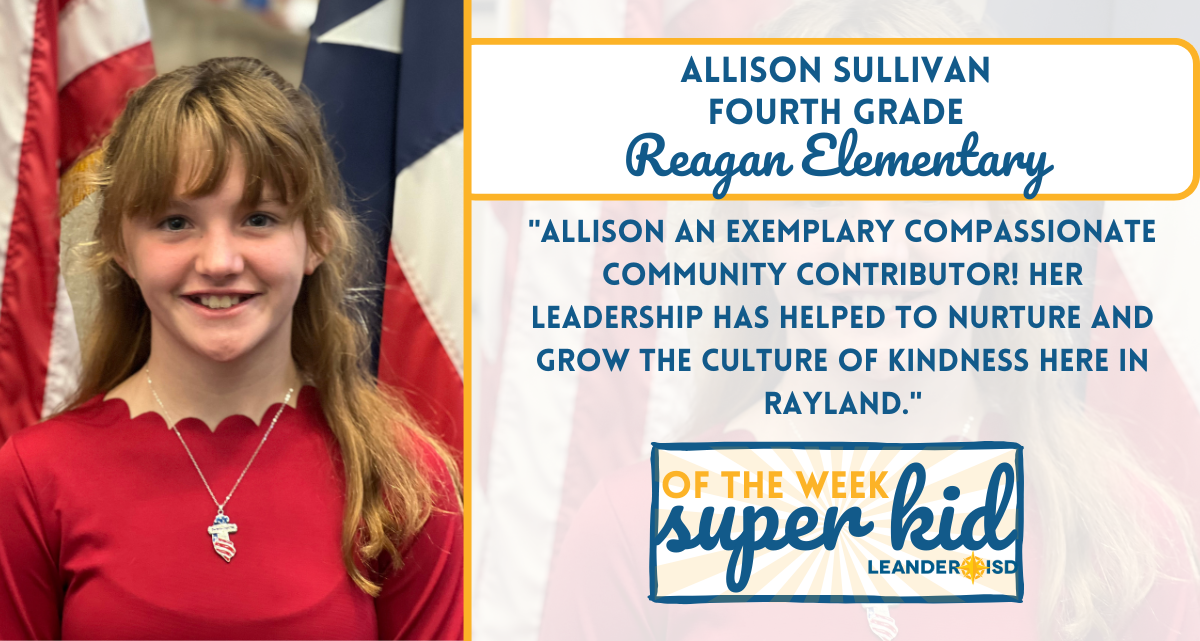 Super Kid of the Week: April 4, 2024