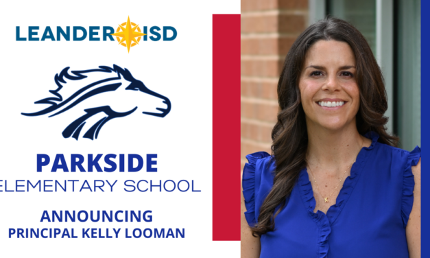 Leander ISD Welcomes Parkside Elementary Principal