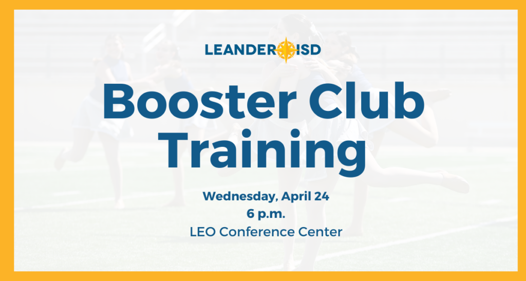 Booster Club Training 