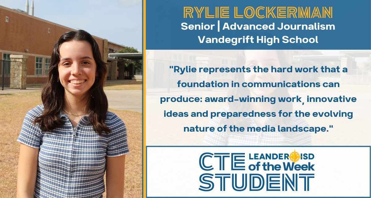 CTE Student of the Week: April 23, 2024