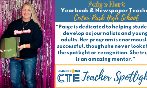 CTE Teacher of the Month: April 2024